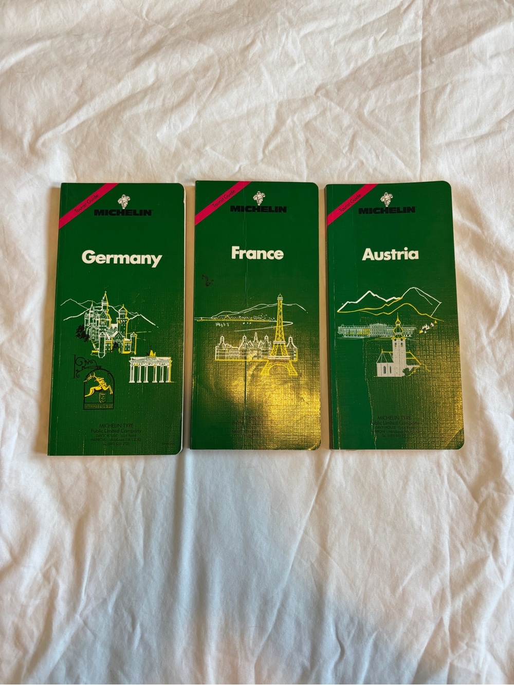 5/$25 💐 | Vintage Michelin Tourist Guides